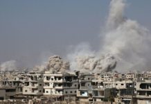 Коалиция под руководством США нанесла новый удар по войскам Сирии